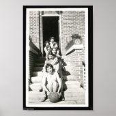 Vintag Volleyball Poster (Vorne)