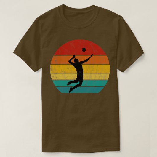 Vintag Volleyball T-Shirt (Design vorne)