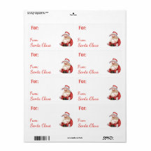 Vintag vom Weihnachtsmann Individuelle Name