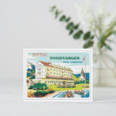Vintag Voss Norwegen Postkarte (Stehend Vorderseite)