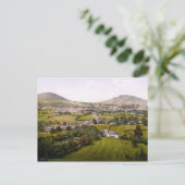 Vintag Wales, Abergavenny Heiliger Berg Postkarte (Stehend Vorderseite)