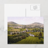 Vintag Wales, Abergavenny Heiliger Berg Postkarte (Vorne/Hinten)