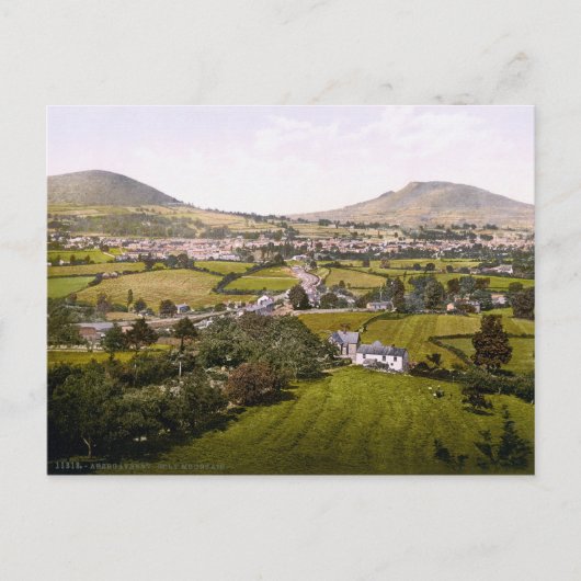Vintag Wales, Abergavenny Heiliger Berg Postkarte (Vorderseite)