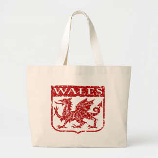 Vintag Wales Jumbo Stoffbeutel
