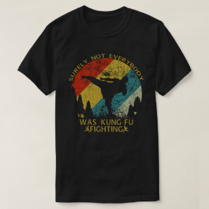 Vintag war sicher nicht jeder Kung Fu-Kampf T-Shirt