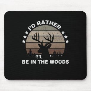 Vintag wäre ich eher im Wald auf Hirschjagd Mousepad