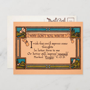 Vintag, warum du keine Postkarte schreibst