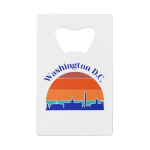 Vintag Washington D.C. Geldbeutel Flaschenöffner
