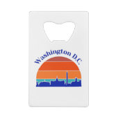 Vintag Washington D.C. Geldbeutel Flaschenöffner (Rückseite)