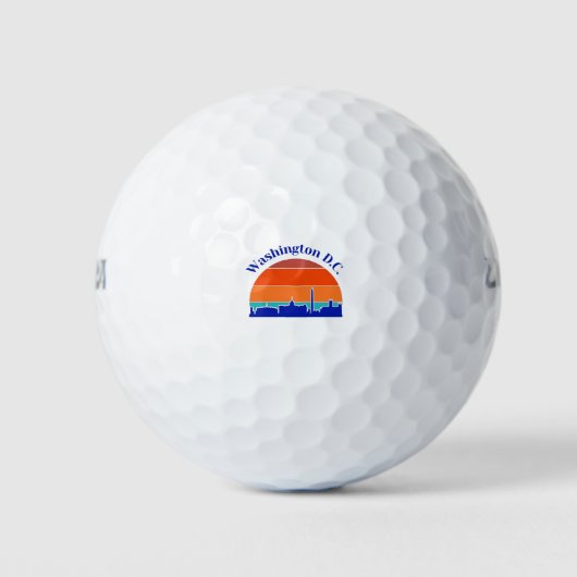 Vintag Washington D.C. Golfball (Vorderseite)