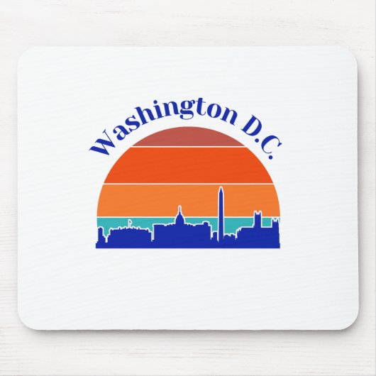 Vintag Washington D.C. Mousepad (Vorne)