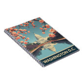 Vintag Washington D.C. Notizblock (Rechte Seite)