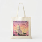 Vintag Washington D.C. Tragetasche (Vorne)