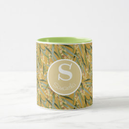 Vintag Wattle Pattern Tasse