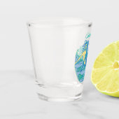 Vintag Waveriding Mermaid Thunder_Cove Schnapsglas (Links)