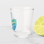 Vintag Waveriding Mermaid Thunder_Cove Schnapsglas (Rechts)