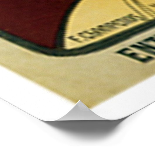 Vintag Waverley Cycles Poster (Ecke)