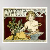 Vintag Waverley Cycles Poster (Vorne)