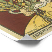 Vintag Waverly Cycles Poster (Ecke)