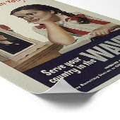 Vintag Waves Poster (Ecke)