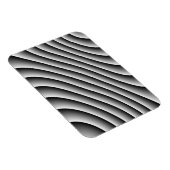 Vintag Wavy Lines Magnet (Rechte Seite)