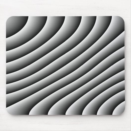 Vintag Wavy Lines Mousepad (Vorne)