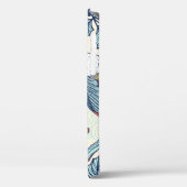 Vintag Waxwings Weihnachtsmuster Case-Mate iPhone Hülle (Rückseite / Links)