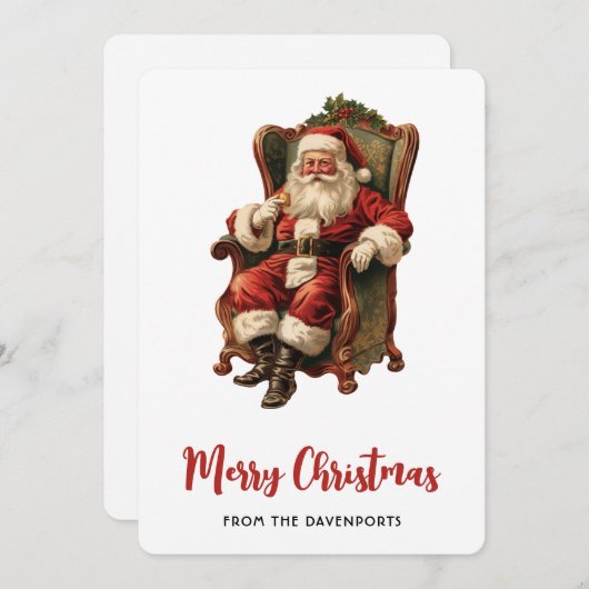 Vintag Weihnachten (Vorne/Hinten)