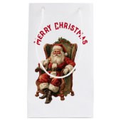 Vintag Weihnachten Kleine Geschenktüte (Vorderseite)