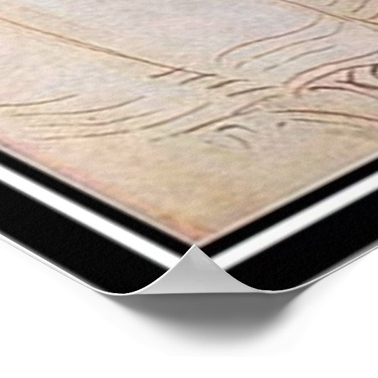 Vintag: Weihnachten - Poster (Ecke)