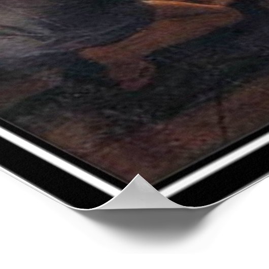 Vintag: Weihnachten - Poster (Ecke)