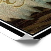 Vintag: Weihnachten - Poster (Ecke)