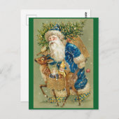 Vintag Weihnachten Postkarte (Vorne/Hinten)