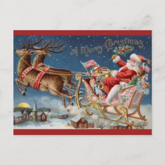 Vintag Weihnachten Postkarte