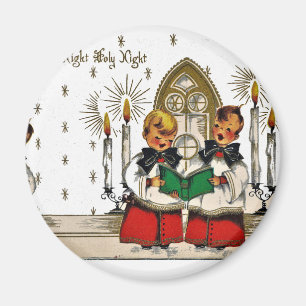 Vintag-Weihnachten-Postkarten-0029 Magnet