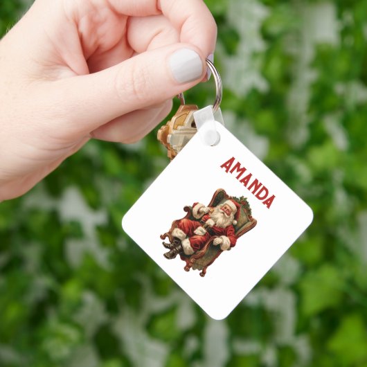 Vintag Weihnachten Schlüsselanhänger (Hand)