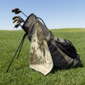 Vintag Weihnachten Viktorianischer Urlaub Golfhandtuch (Gras)