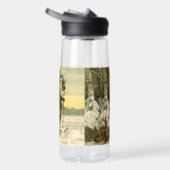 Vintag Weihnachten Viktorianischer Urlaub Trinkflasche (Rechts)