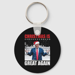 Vintag Weihnachten wieder großartig Weihnachten We Schlüsselanhänger