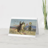 Vintag - Weihnachtsfeier, Karte (Vorderseite)