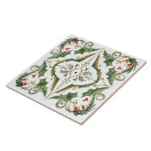 Vintag, Weihnachtsmosaik, Keramik Tile Fliese (Seite)