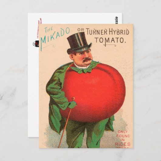 Vintag: Werbung in der Landwirtschaft - Postkarte (Vorne/Hinten)