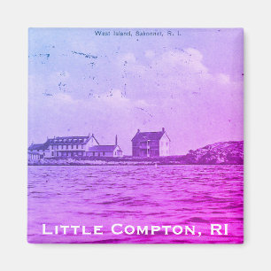 Vintag West Island, Sakonnet - Little Compton, RI Magnet