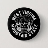 Vintag West Virginia Button (Vorderseite)