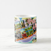 Vintag West Virginia Gruß Kaffeetasse (Mittel)