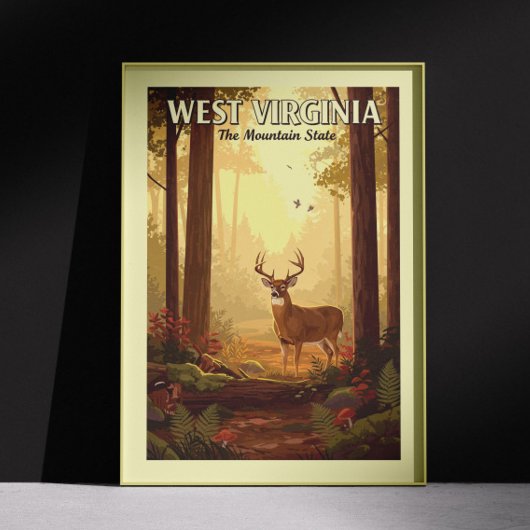 Vintag West Virginia Poster