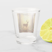 Vintag West Virginia Schnapsglas (Rückseite)