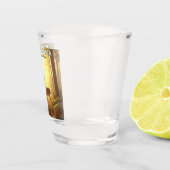 Vintag West Virginia Schnapsglas (Rechts)