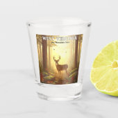 Vintag West Virginia Schnapsglas (Vorderseite)