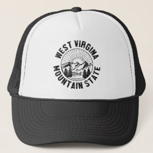 Vintag West Virginia Truckerkappe